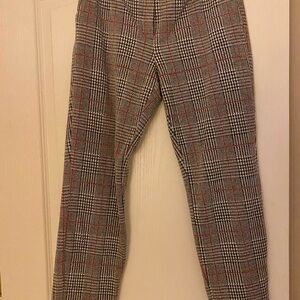 Express Black and White Skinny Pants